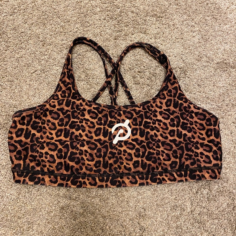 🦄🐆 Extremely rare Peloton x WITH Cheetah Bra 🐆🦄